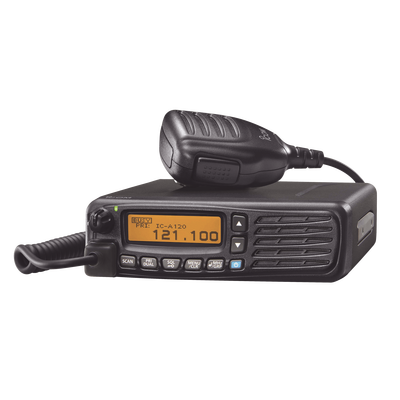 ICOM A12024USA VHF Air Band Transceivers Tx/Rx 118.000-136.992 MHz, 200 Memory Channels, LCD Full Dot-Matrix: Microphone HM-161 and installation