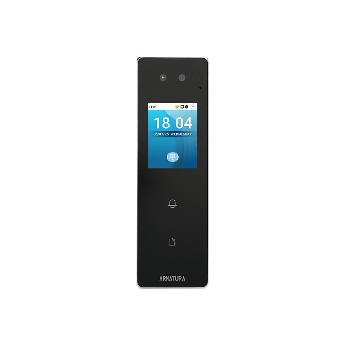 ZKTeco AMTOMNIAC20M Outdoor Multi-Tech Smart Reader Controller | Palm & Face Biometric Authentication | NFC | BLE | RFID 125 kHz & 13.56 MHz | QR...