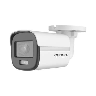 Epcom Professional B8TURBOC TURBOHD Bullet camera 2 Megapixels | 24/7 color image | Lens 2.8 mm | METAL | White Light 20 mts | Exterior IP67