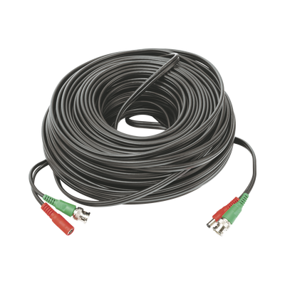 Epcom Titanium DIY40MHD 40 meters | Coaxial cable ( BNC ) + Power | 100% Copper | For 4K Cameras | Indoor and Outdoor use