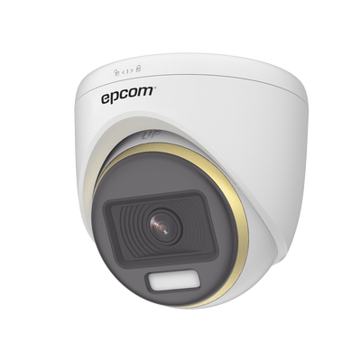 Epcom E4KTURBOC TURRET TURBOHD 4K | COLORVU | LENS 2.8 MM | IP67 | WHITE LIGHT 40 M | WDR 130dB