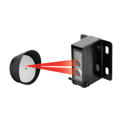SECO-LARM E936S45RRGQ Detector Fotoeléctrico de 14 Metros | IP66 Uso Exterior Intemperie | Relevador NC,NO,COM | Cumple con ETL UL325