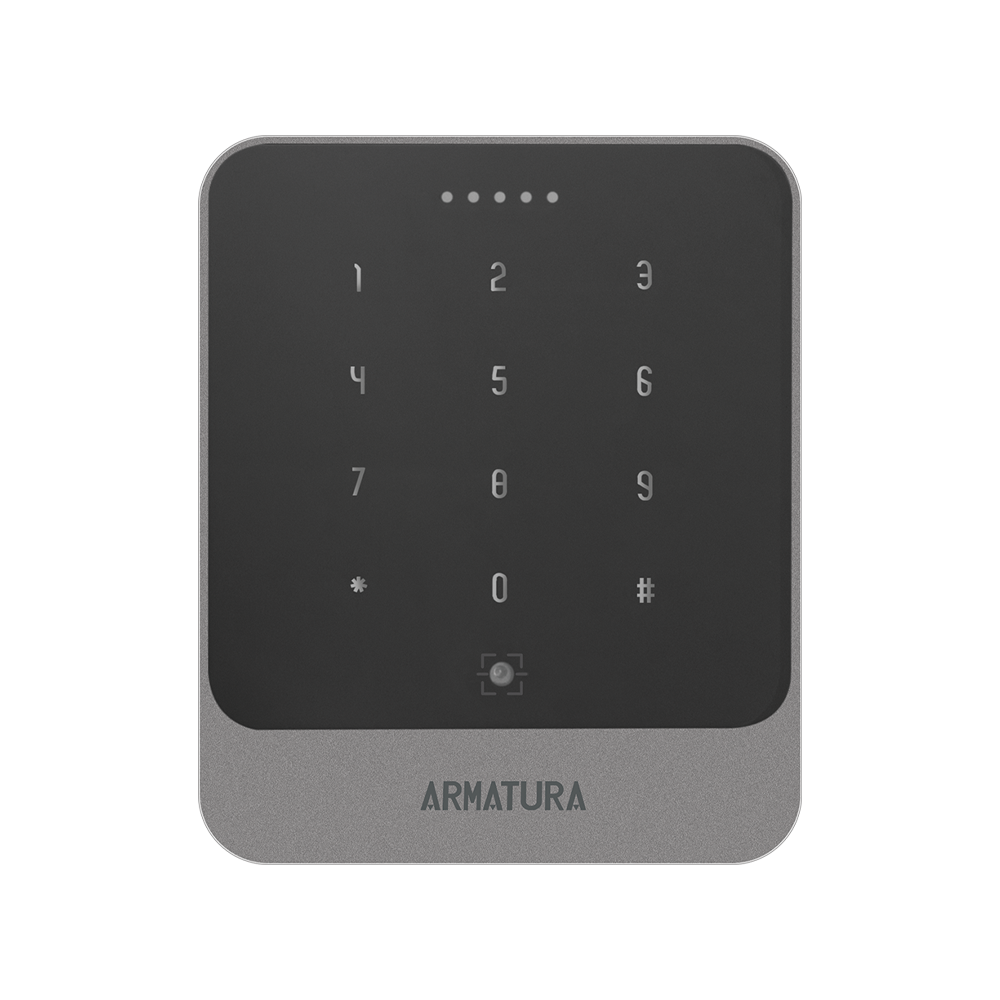 ZKTeco AMTEP20CKQM Explorer Series Outdoor Multi-Tech Smart Reader | 125 kHz | 13.56 MHz | Bluetooth 2.4 GHz | Mobile NFC | Touch Keypad | QR Code...