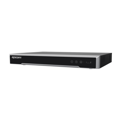 Epcom Professional EV8004TURBOD(C) DVR 8 Megapixel | 4 Channels TURBOHD + 4 IP Channels | 1 HDD Bays | 4 Audio Channels | Coaxitron Audio | 4