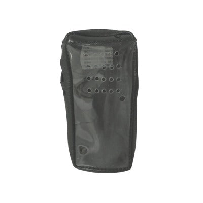 Syscom FSF14/24T Reinforced Leather Case with Strong Clear Plastic Front Cover Easily Screen View & Key Board Access or Push Buttons.