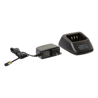 Kenwood KSC35SK Desktop charger for KNB-45, KNB-63, KNB-65, KNB-69 batteries.