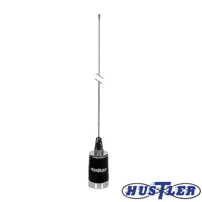 Hustler LMG450 UHF Mobile Antenna | 450-470 MHz | 5dB | NMO Style | 200 W | Length Adjustment
