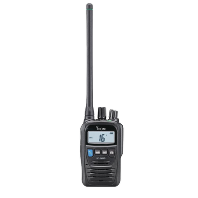 ICOM M85UL31USA Intrinsically safe marine VHF MIL-810 G, 6W, Frequency Tx 156.025-157.425 MHz | Rx 156.050-163.275 MHz, Waterproof IPX8, AquaQuake™