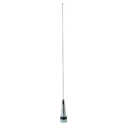 Pctel MWB1320 VHF/UHF Mobile Antenna, Frequency Range 132-512 MHz, Unit Gain, 150 W, 24 MHz, 21.6 in Maximum Length