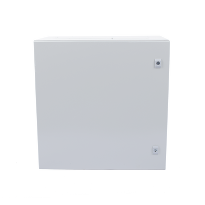 Precision PST606030A Steel Cabinet, Outdoor IP66 (23.62 x 23.62 x 11.81 in) with Interior Metal Backplate