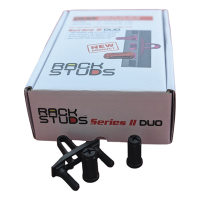rackstuds RSLDUO1RUB20S2 DUO20 1RU Series II Rack Mount Solution - Effortless Alternative to Traditional Rack Screws and Cage Nuts & Server Rack...