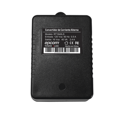 EPCOM Powerline RT1640LS AC Power Adapter 16 Vac, 40 VA