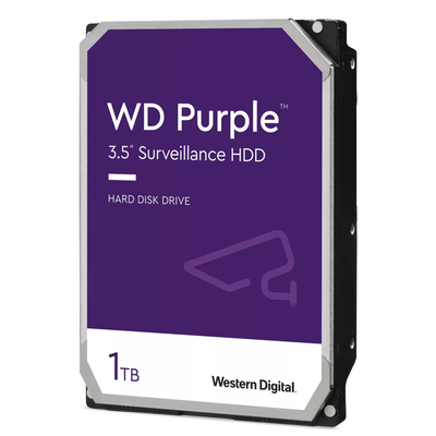 Western Digital (WD) WD11PURZ WD HDD 1TB Optimized for Video Surveillance