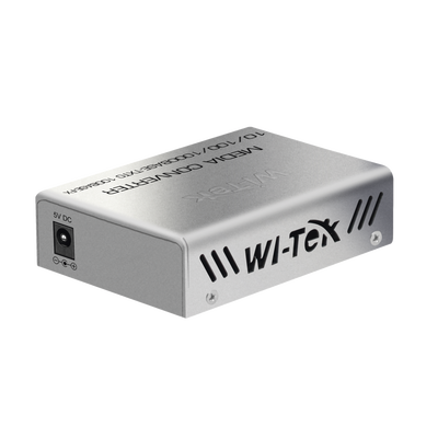 Wi-Tek WIMC111G Gigabit Fiber Media Converter - 1x SFP Slot, 1x Gigabit Ethernet, Single-Mode & Multi-Mode Support
