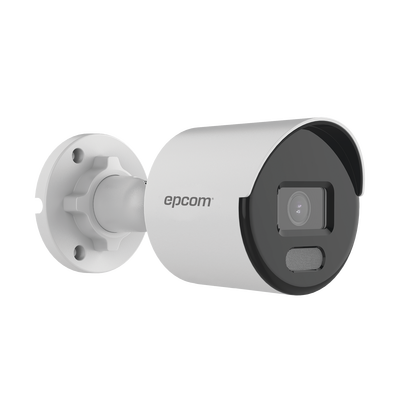 Epcom XB12CSL 2 MP Bullet IP Camera | Color Plus | Lens 2.8 mm | 30 m IR EXIR | IP67 | H.265+ | SENSPLUS LITE