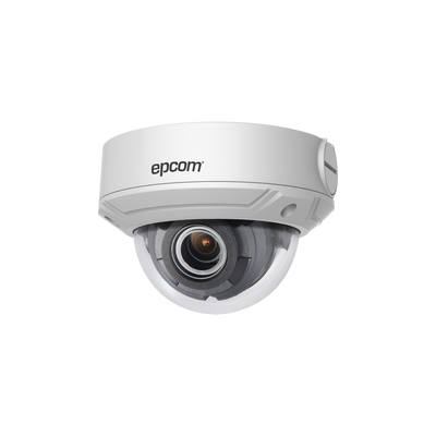 Epcom XD51ZH(C) 5 MP IP Dome | 2.8 to 12 mm motorized lens | IP67 | WDR 120dB | 98 ft IR | H.265+