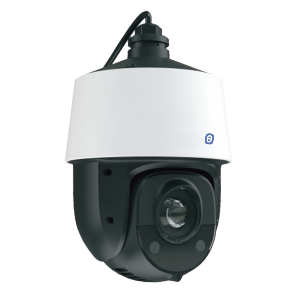 EPCOM e-Series XPTIE254GEN3 PTZ IP 4MP | 25X Zoom | 500ft IR | IP66 | IK10 | Fast Focus | PoE+ | WDR 120 dB | Input and Output Audio and Alarm |...