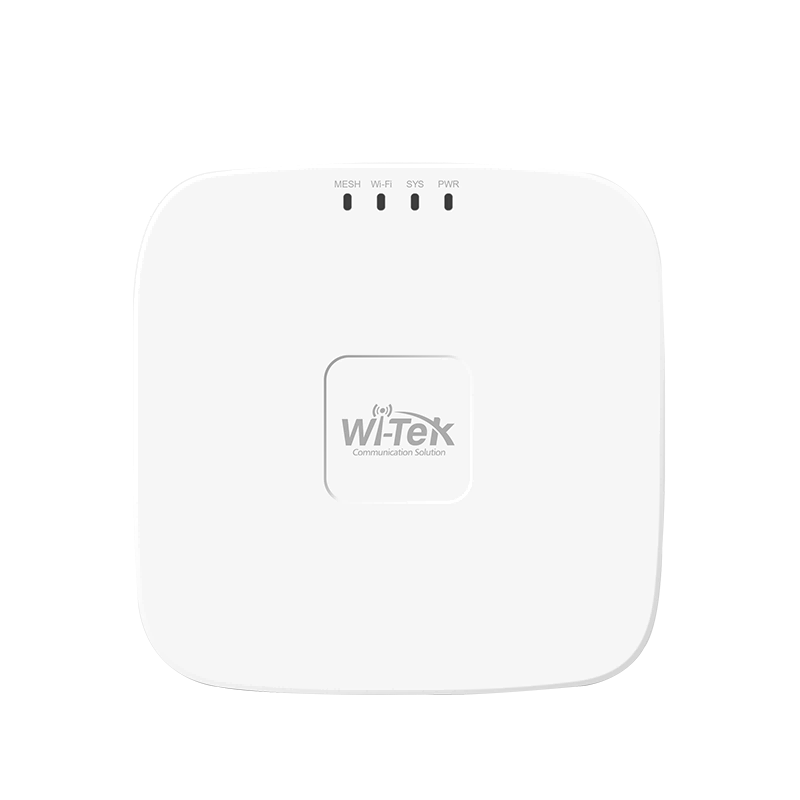 Wi-Tek WIAP717MPV2 Dual-Band Mesh Wi-Fi with 3x Gigabit PoE Ports, 802.3bt Input & PoE Output, EasyMesh, Fast Roaming, and Cloud Management...