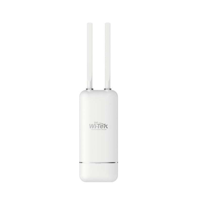 Wi-Tek WILTE117OV2 Outdoor 4G LTE Router with PoE In | Out, IP65 Protection, Dual Ethernet Ports, SD-LAN, Network Backup, and Cloud Management