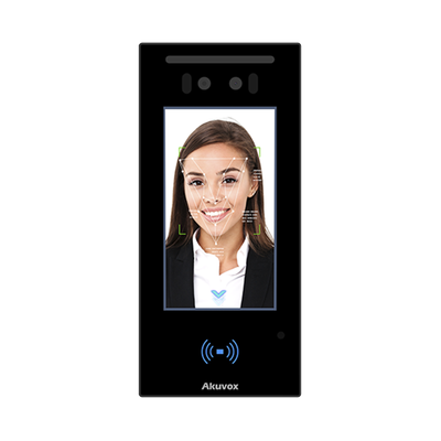 Akuvox A05C Biometric Reader for Access Control | 20,000 Faces | Web Management | QR Code | BLUETOOTH