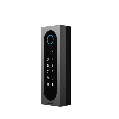 Akuvox A08S Slim Access Control Akuvox A08S | Aluminum and Tempered Glass | IP65 & IK09 | Capacity for 20,000 Cards | Multi Access Methods (QR,...