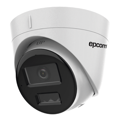 Epcom XE14DL/A 4 Megapixel IP Eyeball Camera | 2.8 mm Lens | Dual Light (30 m IR + 30 m White Light) | Built-in Microphone | Anti-vandal IK08