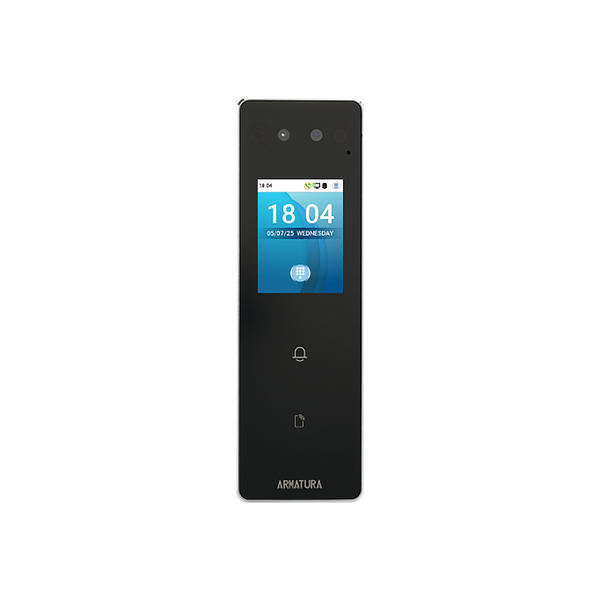 ZKTeco AMTOMNIAC20M Outdoor Multi-Tech Smart Reader Controller | Palm & Face Biometric Authentication | NFC | BLE | RFID 125 kHz & 13.56 MHz | QR...