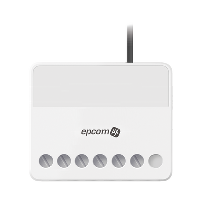 Epcom AXOL (epcom AX) Wireless Relay | 1 Alarm Input 24/7 | 1 Relay Output 0 to 36 VDC (Max. 5 A)