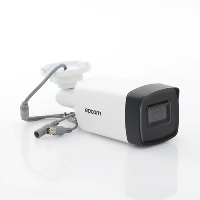 Epcom Professional B50TURBOG2X(B) TURBOHD Bullet Camera 5 Megapixel | 2.8 mm Fixed Lens | 4 Technologys (TVI | AHD | CVI | CVBS) | 40 mts IR EXIR