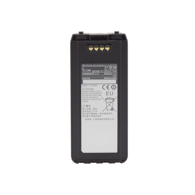 ICOM BP288 2350mAh li-ion 7.2V battery; IP57