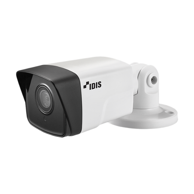 IDIS DCT4811WRXA(US) IP Bullet Camera 8 MP | Fixed-Focal Lens 3.3 mm | IK10 | IP67 | Alarm In | Out | IR 65ft | POE | Day | Night ICR | MicroSD...