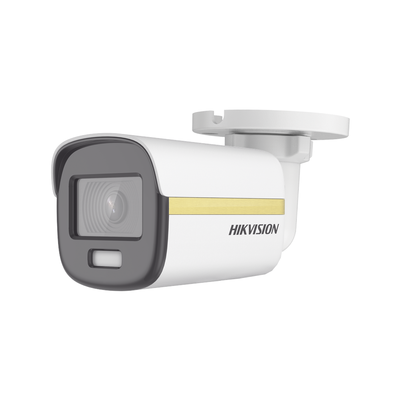 Hikvision DS2CE10UF3TE [ColorVu] TURBOHD Bullet 4K (8 Megapixel) | 24/7 Color Image | 2.8 mm Lens | METAL | White Light 65ft | Outdoor IP67 | WDR