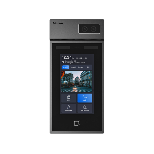 Akuvox S535 Akuvox S535 | Smart Access Control Terminal | 5" Touchscreen | 2MP Camera | Face Recognition | Multi-Access (Card, PIN, BLE, QR) |...