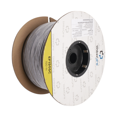 LinkedPRO EF150SC 492 ft (150 m) Single-Mode Fiber Optic Duplex SC-to-SC Patch Cable - Drum Reel