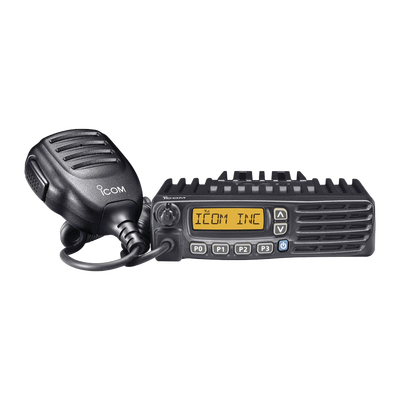 ICOM F6121D76USA 76 USA Mobile Digital UHF 400-470 MHz, 45W, 128 Channels, 8 Zones, 8-Character LCD, GPS Receiver connection, Powerful Speaker, IDAS