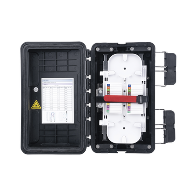 Fiberhome FDP420F Serial Fiber Distribution Box, 96 Splices, IP65, Black Color