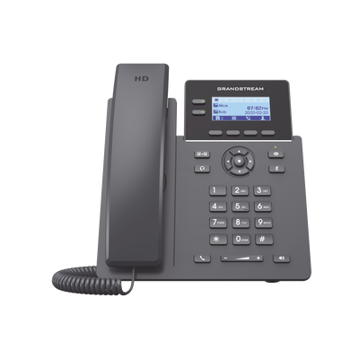 Grandstream GRP2602W Operator-Grade Wi-Fi IP Phone, 2 SIP lines with 4 accounts, Opus codec, IPv4 | IPv6 with GDMS cloud management