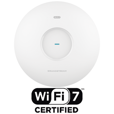 Grandstream GWN7670 Wi-Fi 7 Access Point | 3.6 Gbps | Dual-Band 2x2:2 MIMO | MLO | 4KQAM | MRU | Preamble Puncturing | 256 Concurrent Clients | 2...
