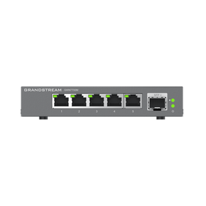 Grandstream GWN7700M Unmanaged 2.5G Multi-Gigabit Network Switches | 5 RJ45 Ports at 100 | 1000 | 2500Mbps | 1 SFP+ Fiber Port