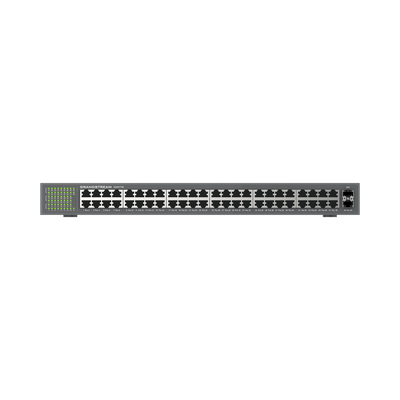 Grandstream GWN7706 Unmanaged Gigabit Switch | 48 Gigabit Ports 10 | 100 | 1000 Mbps | 2 SFP Fiber Ports