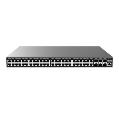 Grandstream GWN7806P Managed Gigabit PoE+ Switch | 48 ports 10/100/1000 Mbps + 6 SFP+ Uplink Ports | Up to 400W | Compatible with GWN Cloud.