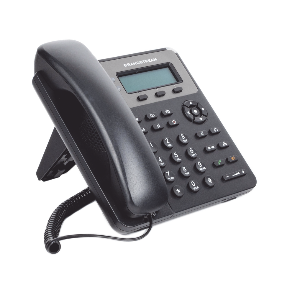 Grandstream GXP1615 2-Line IP Phone with PoE - 3 XML Programmable Keys & 3-Way Conferencing