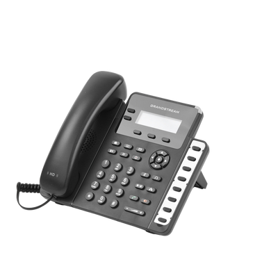 Grandstream GXP1628 Dual-Line IP Phone for SMBs with Programmable BLF Keys, PoE, and 3-Way Conferencing