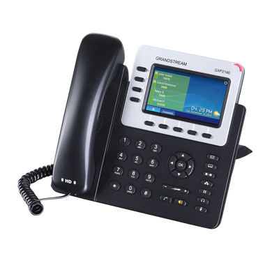 Grandstream GXP2140 Enterprise IP Business Phone (4 Lines) - Expandable to 160 BLF with 4 Extension Modules