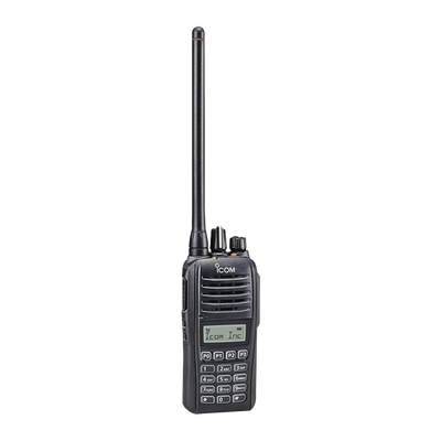 ICOM F2100DT83USA 83 USA Portable Digital ICOM Transceiver, Rx-Tx: 450-470MHz, type-D Trunking, Submersible IP67.