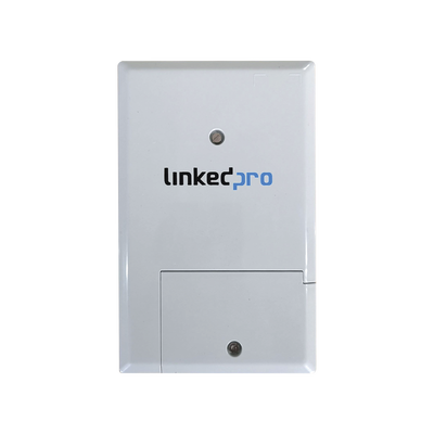 LinkedPRO LPFABHGT8ZT2 Fiber Termination Box, FTTH, 8 Ports, IP55, Loaded with 8 Adapters SC/APC. Grayish White Color Standard Configuration for Wall