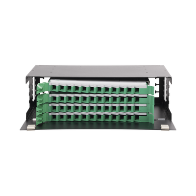 LinkedPRO LPODF8048 Fiber Optic Distributor, empty, 19in, Accepts 48 Adapters "LC Duplex" or "LC Simplex" or 48 "SC" Simplex, 3U