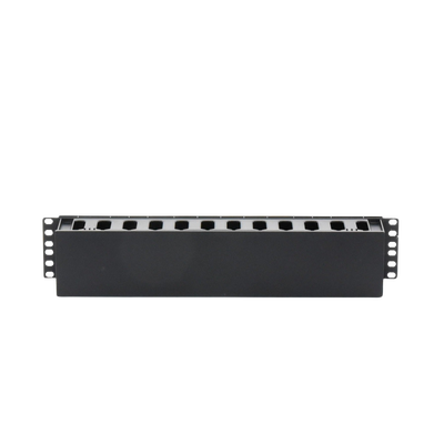 LinkedPRO LPORG02 Horizontal Cable Manager for 19" Rack, 2U