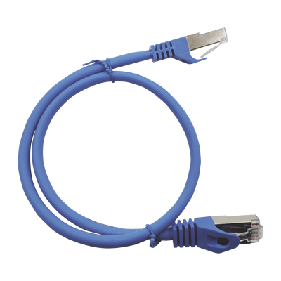 LinkedPRO LPSTP6A700BU Patch Cord Cat6A 10G shielded 7.0M ( 22.96 ft ) blue color