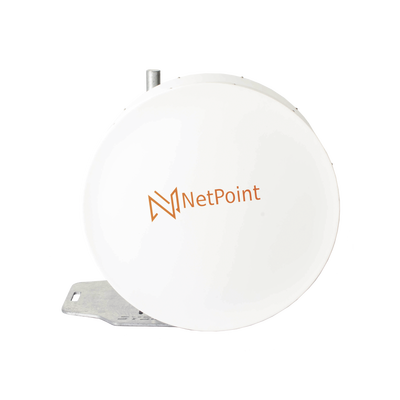 NetPoint NP11 Parabolic Antenna With High Performance, 10 to 11 GHz, 38 dBi Gain, B11 Radio Waveguide Connectors, Millimeter Alignment Mount.